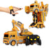 RC Transforming Excavator, Remote Control with Device and Bracelet Watch